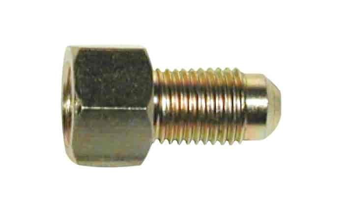 Master Cylinder Adapter Fitting 3/16'' x  3/8''-24 IF