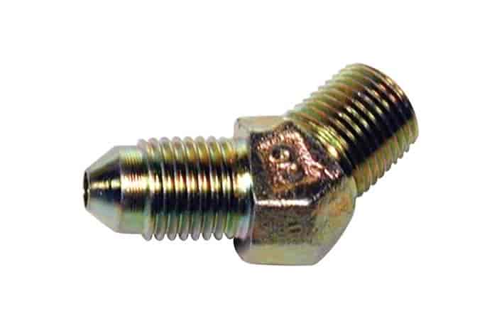 Caliper Inlet Adapter Fitting -3AN Male to 1/8''-27 NPT