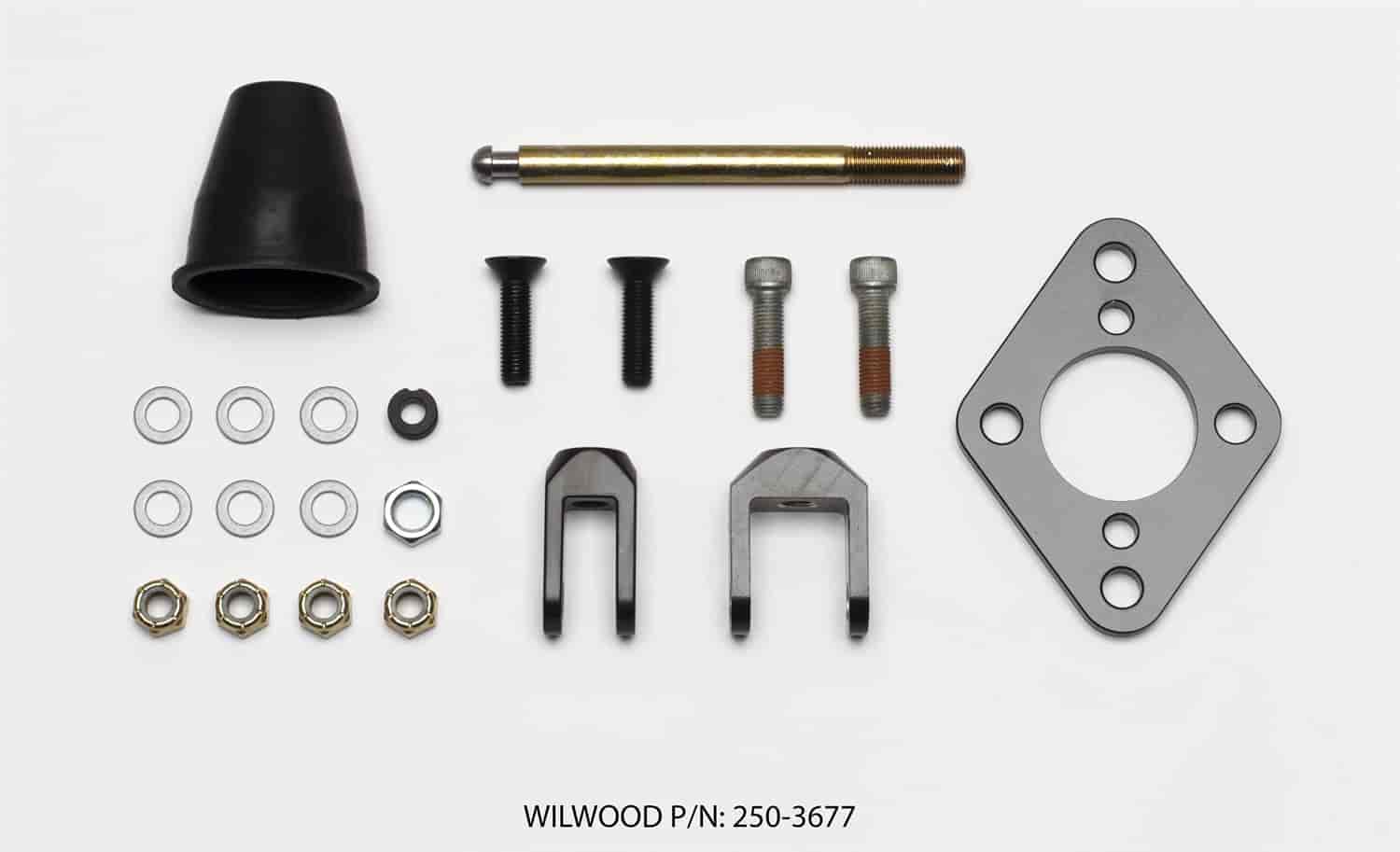 Reinforcement Bracket Kit Fits Wilwood Pedal Base, Clutch & Tandem Master Cylinders