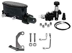 Aluminum Master Cylinder Kit with Proportioning Valve Includes: