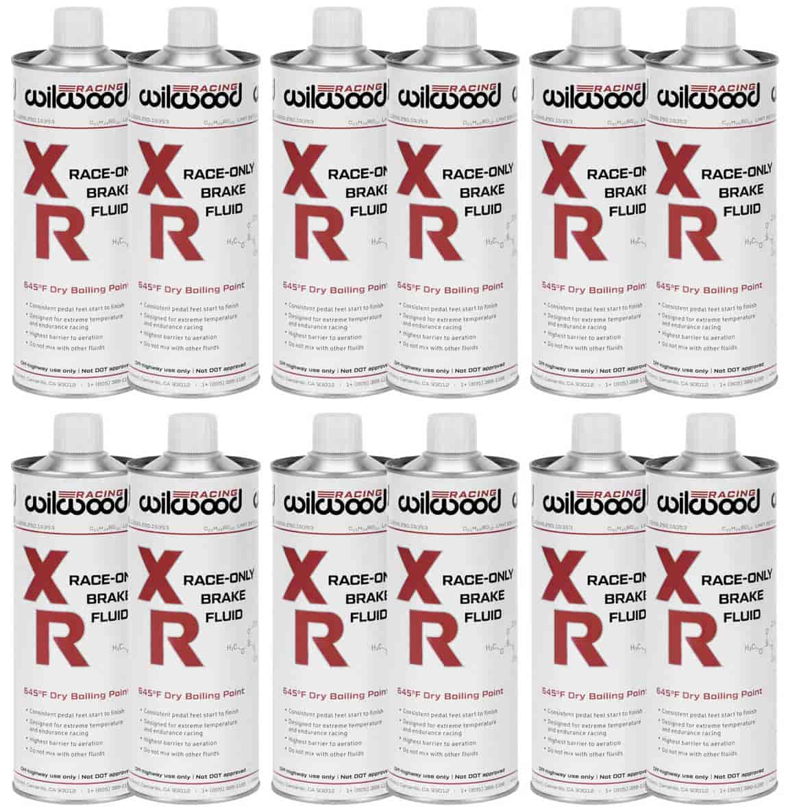 XR Racing Brake Fluid 16.9-oz. Bottles - Case