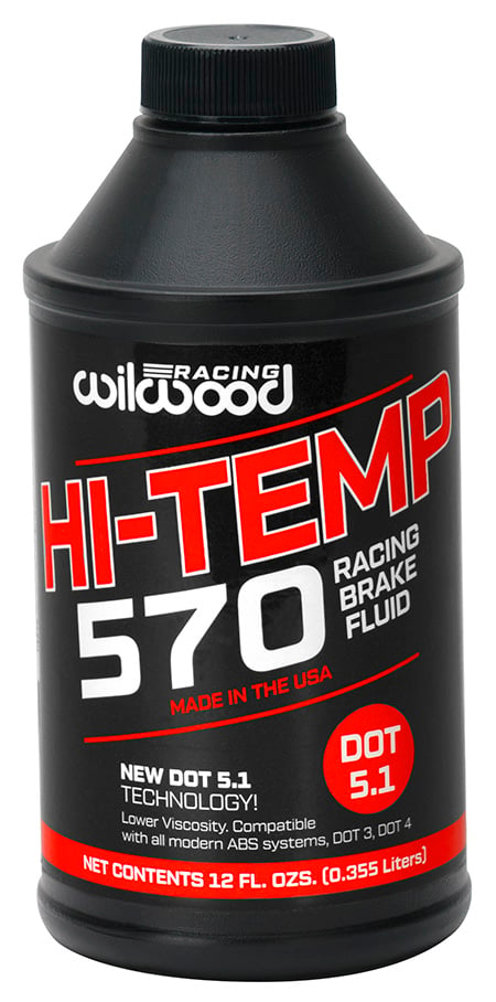 Hi-Temp 570 Racing Brake Fluid [Six 12 oz Bottles]