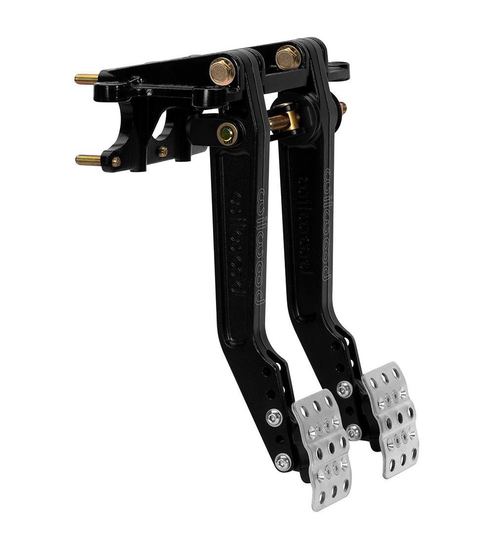 340-16382 Adjustable Ratio Swing Mount Brake & Clutch Pedal Assembly