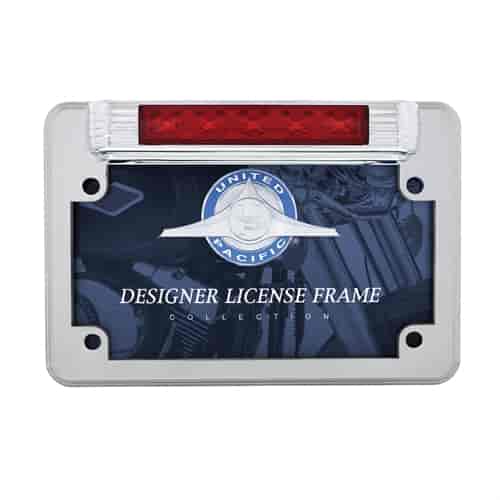 MOTORCYCLE CHROME LICENSE