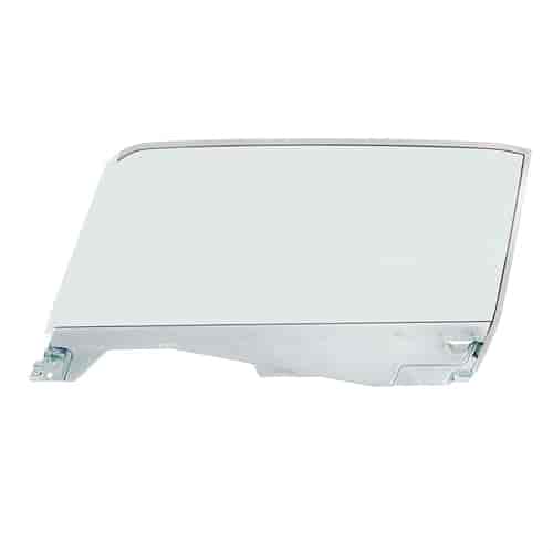 L/H Complete Door Glass Assembly for 1965-1966 Ford Mustang Convertible - Tinted