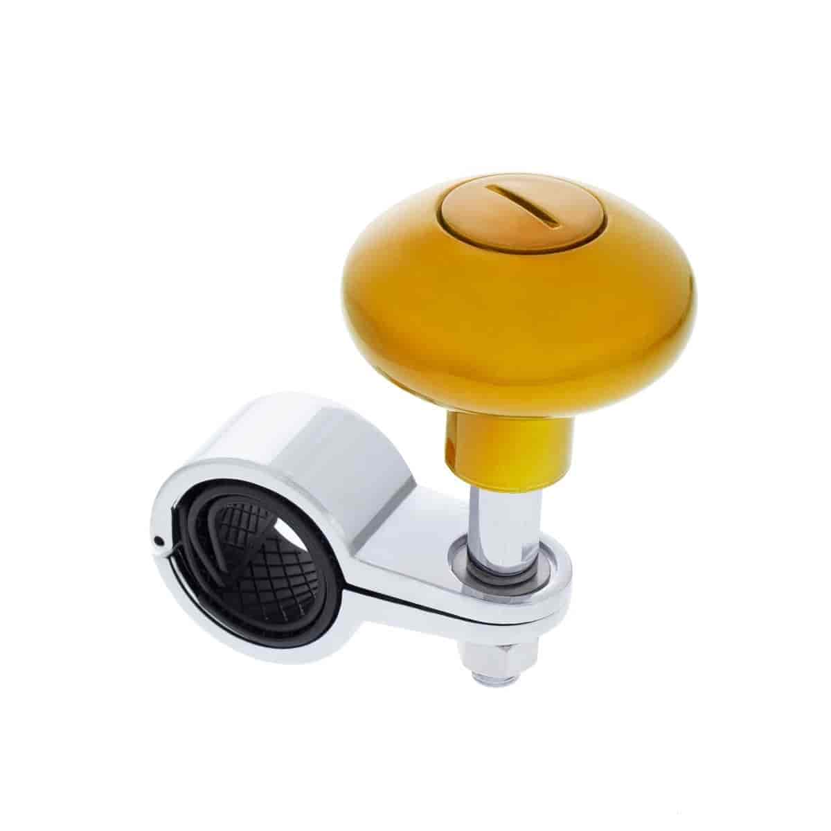 Electric Yellow Steering Wheel Spinner Knob