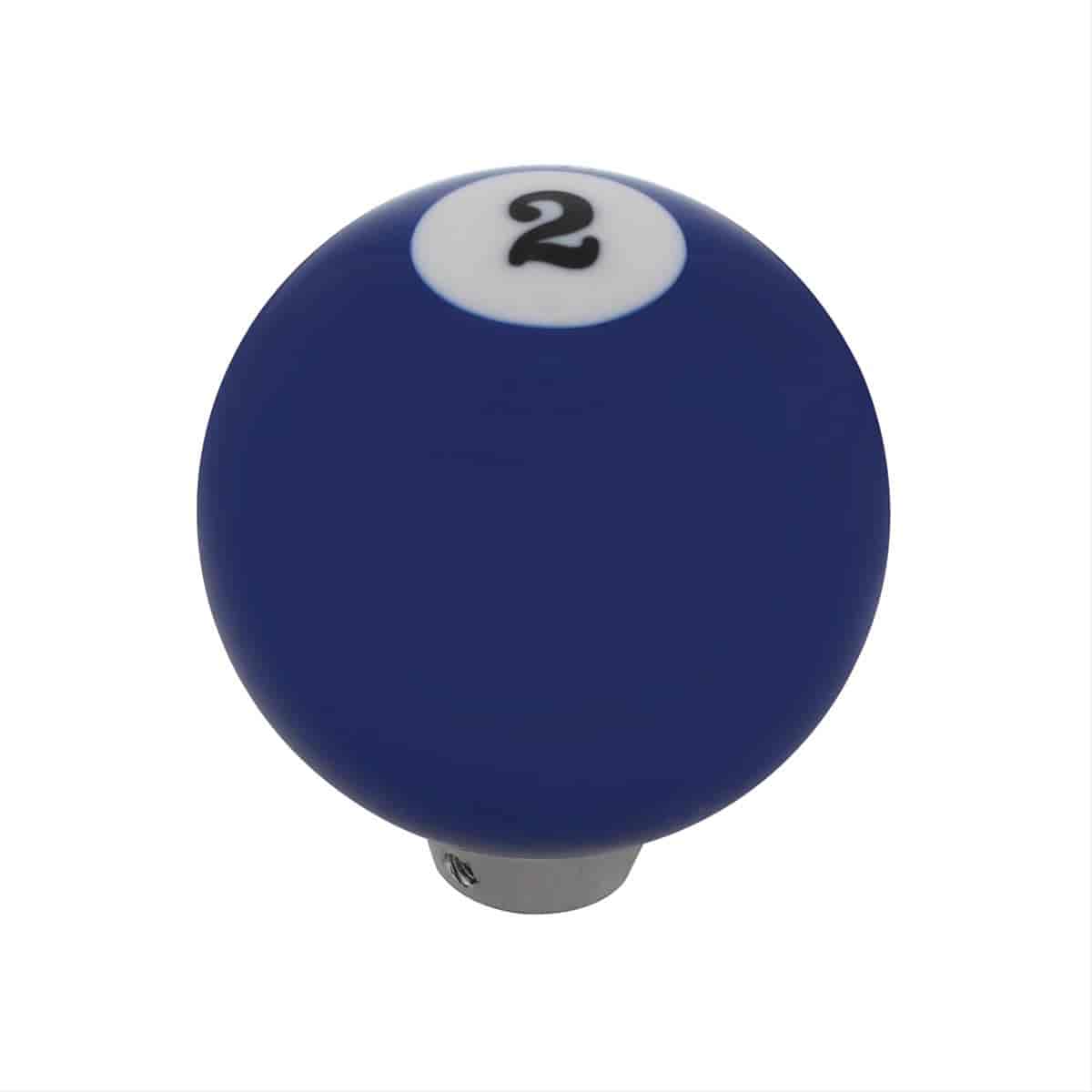 BLUE 2 BALL GEARSHIFT KNO