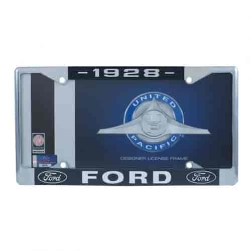 1928 FORD LICENSE PLATE F