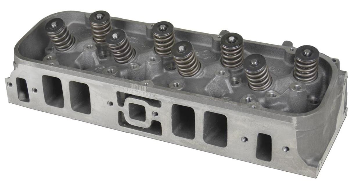030630-1 Big Block Chevy Merlin III Cast Iron Cylinder Head [345 cc Rectangular Intake Ports]