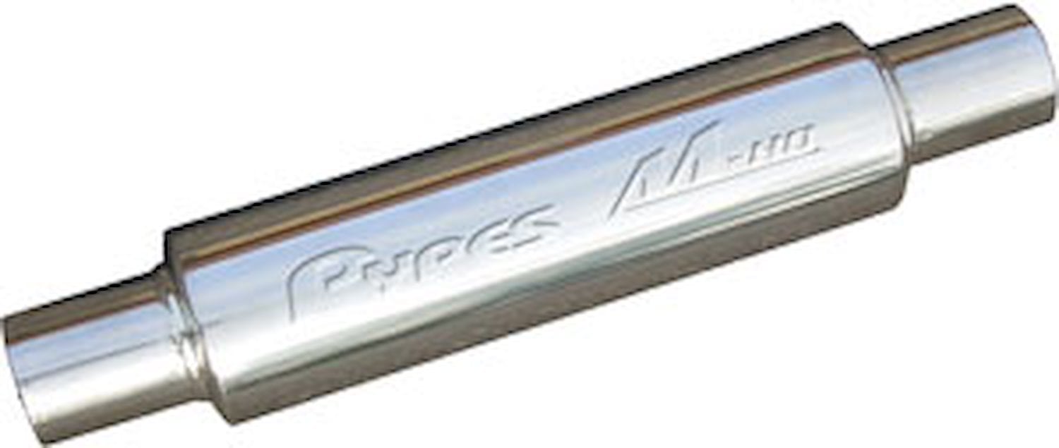 M-80 Race Pro Muffler 2.5" Diameter Inlet/Outlet