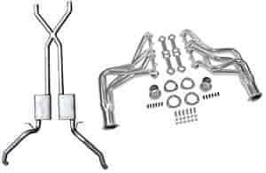 Street-Pro Crossmember-Back Exhaust with Headers 1967-69 GM F-Body with Small Block Chevy