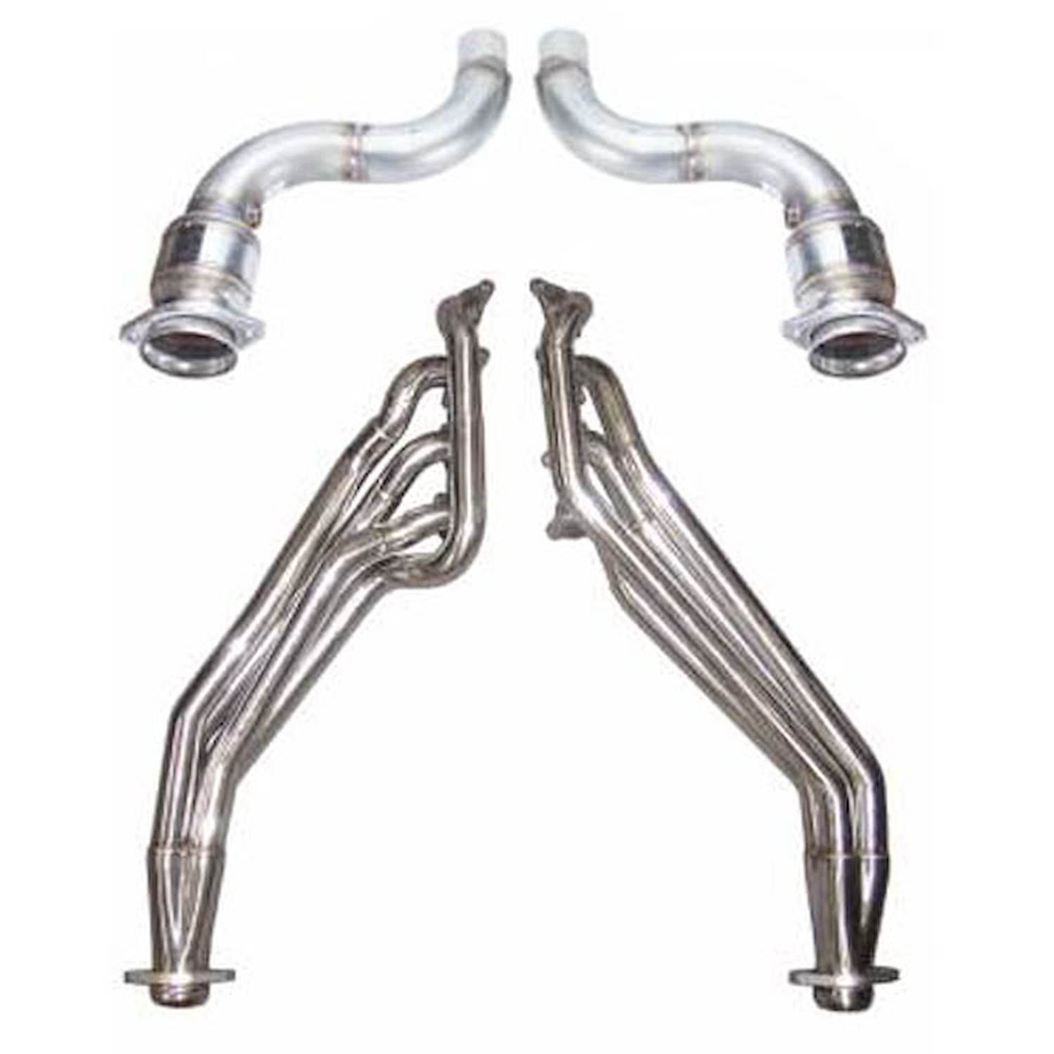 Stainless Steel Headers with Catted Mid-Pipe 2015-16 Mustang GT