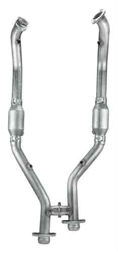 H-Pipe with Catalytic Converters 1999-2004 Ford Mustang - EPA Compliant