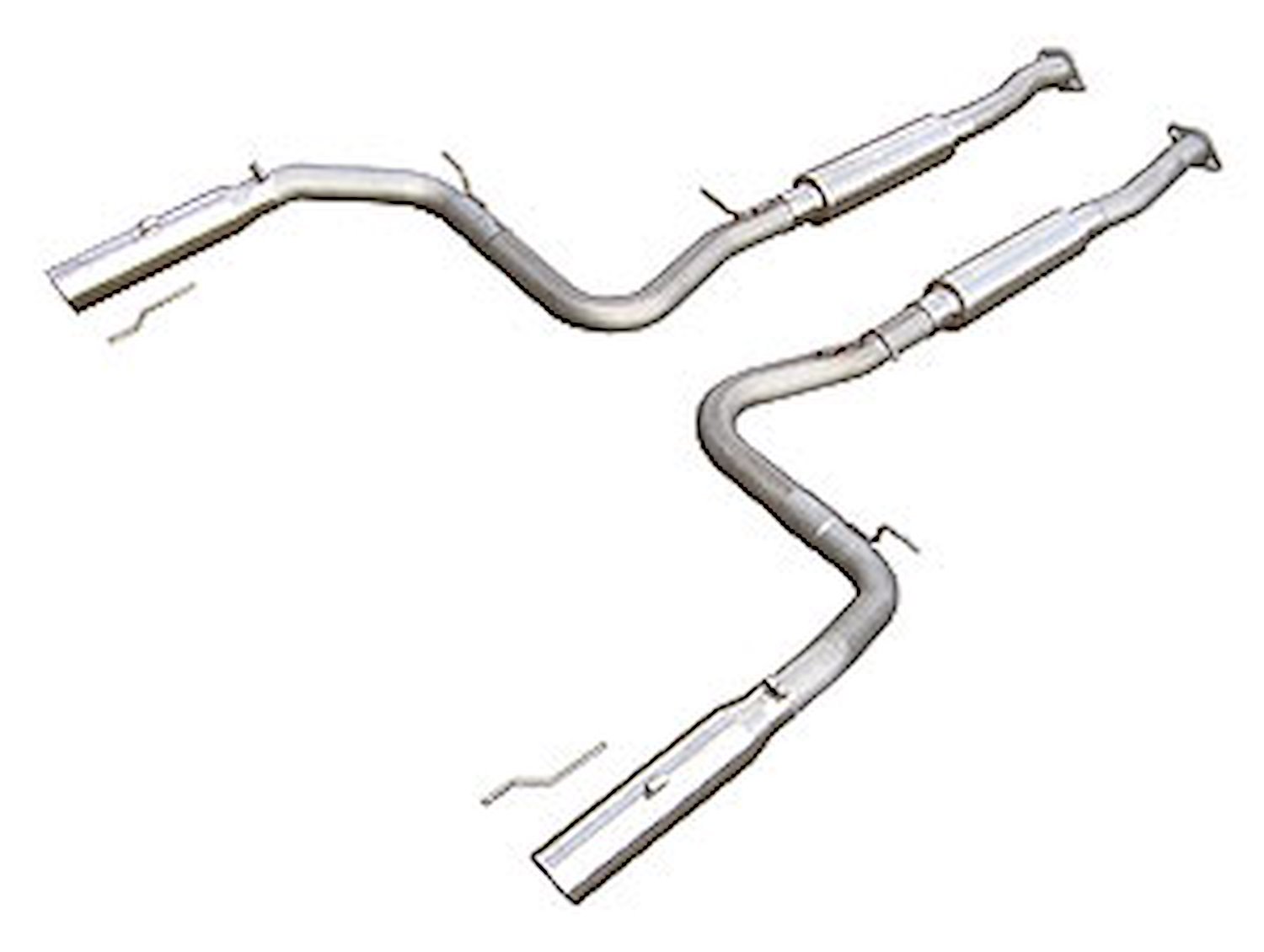 Violator Cat-Back Exhaust System 1999-04 Mustang Cobra 4.6L with IRS