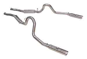 Super System Cat-Back Exhaust 1979-2004 Mustang