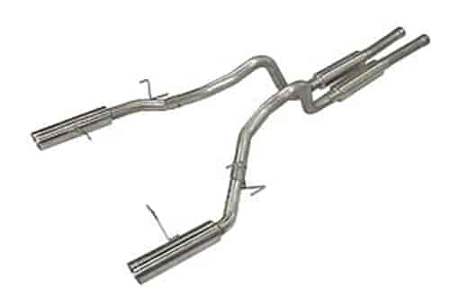 Super System Cat-Back Exhaust 2011-13 Mustang GT