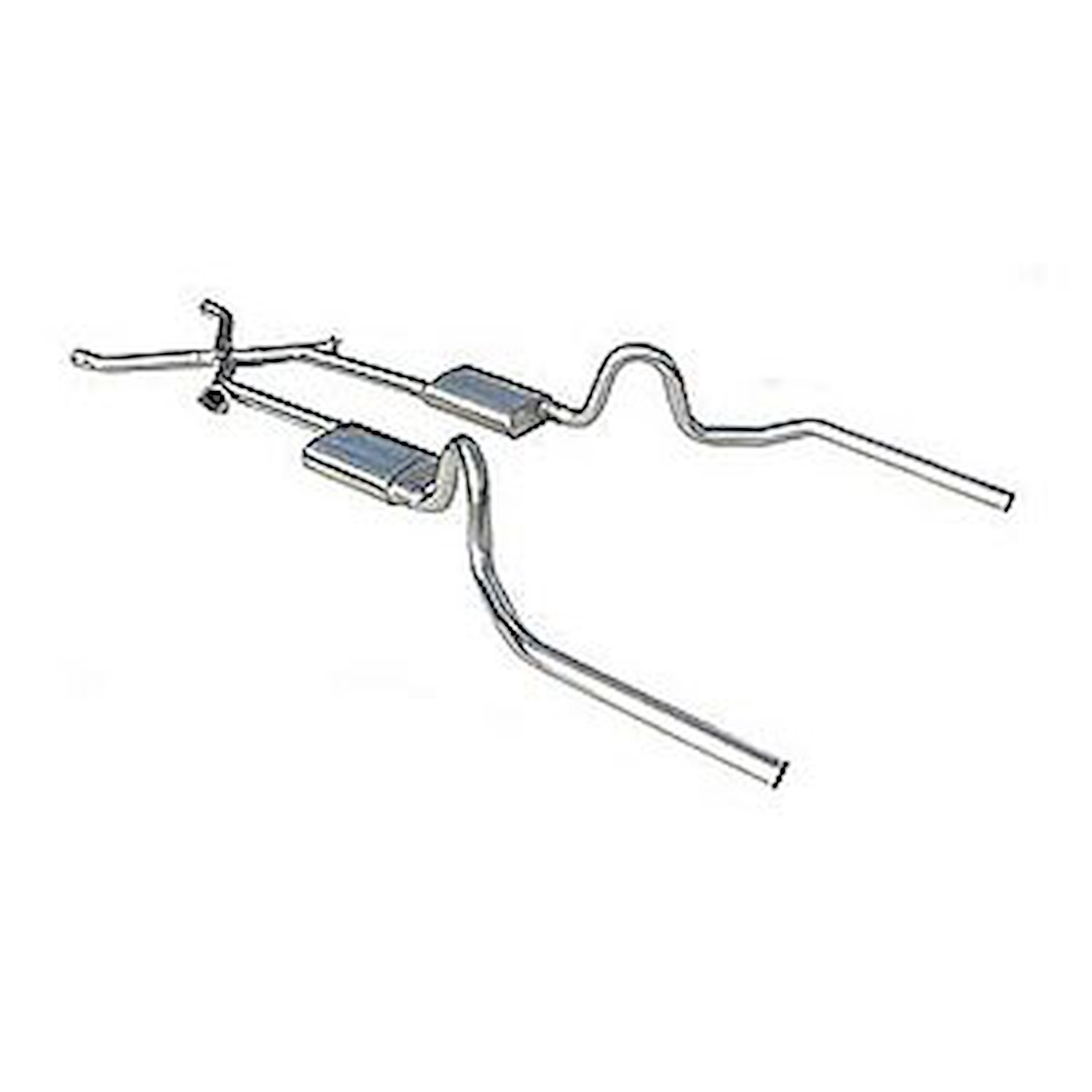 Race-Pro Crossmember-Back Exhaust System 1964-72 GM A Body