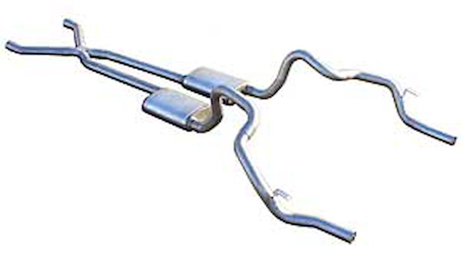Race-Pro Crossmember-Back Exhaust System 1970-81 GM F-Body