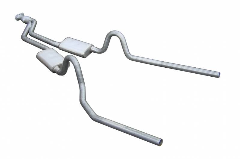Cat Back Exhaust System with Turbo Pro Mufflers for 1978-1988 GM G-Body SS [2.500 in.]