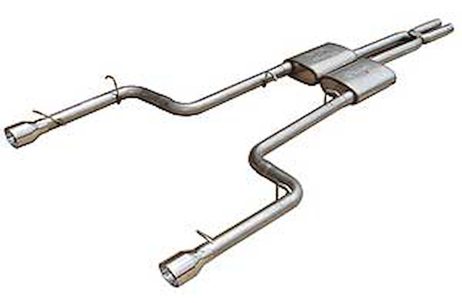 Street-Pro Cat-Back Exhaust System 2005-09 Charger SRT-8