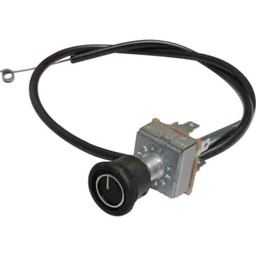 Heater Control Valve Fan Switch & Cable Assembly