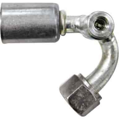 Beadlock O-Ring Hose End Fitting With 134a Service Port