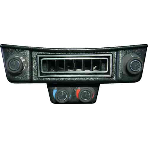 Under Dash Louver & Control Panel Assembly