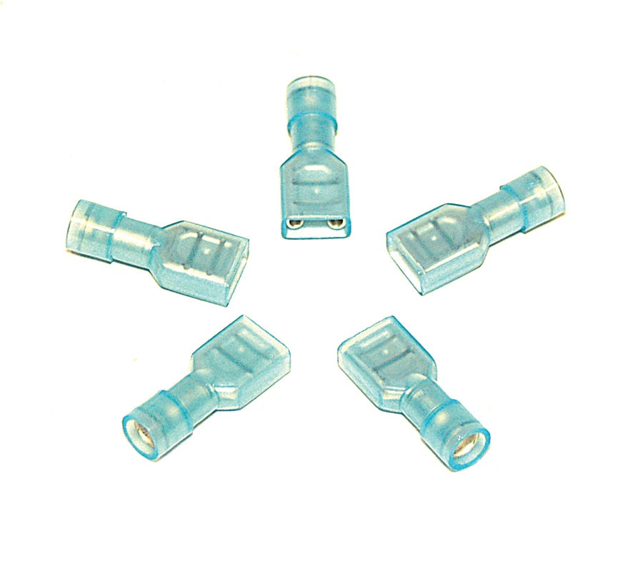 Insulated Terminals 1/4" Male for 12-Gauge Wire