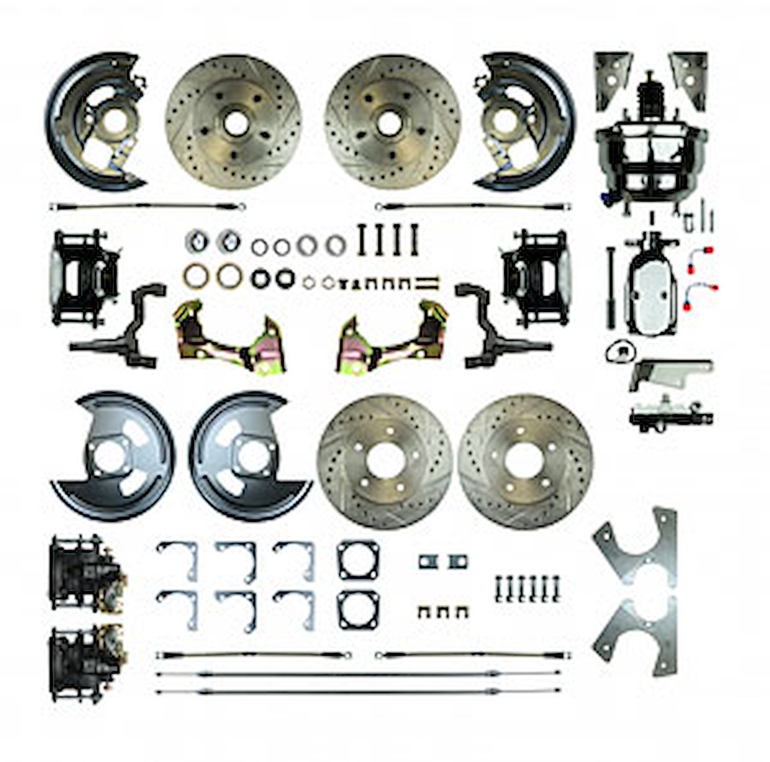 4 Wheel Premium Power Disc Brake Conversion Kit