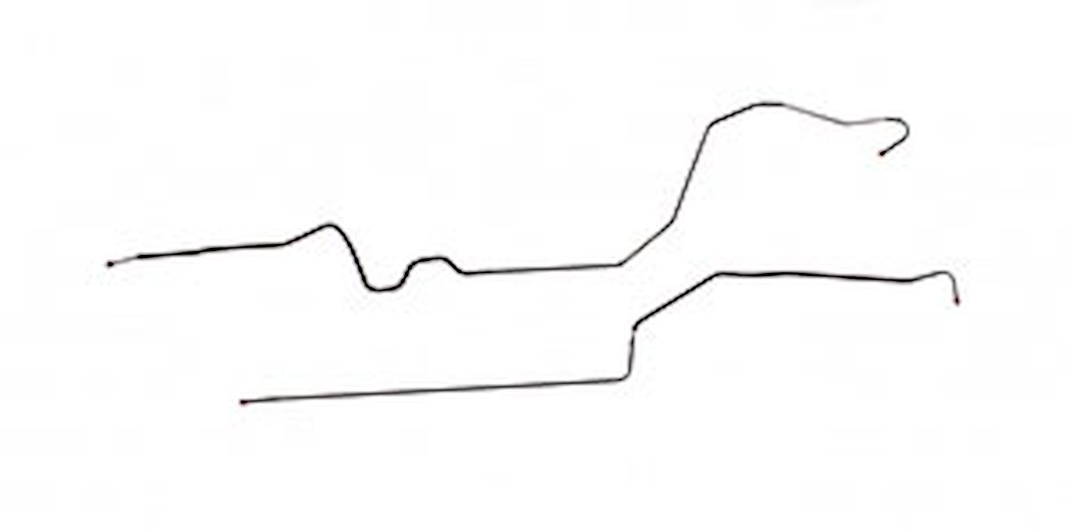 Front to Rear Fuel Return Line 1973-1974 Challenger,