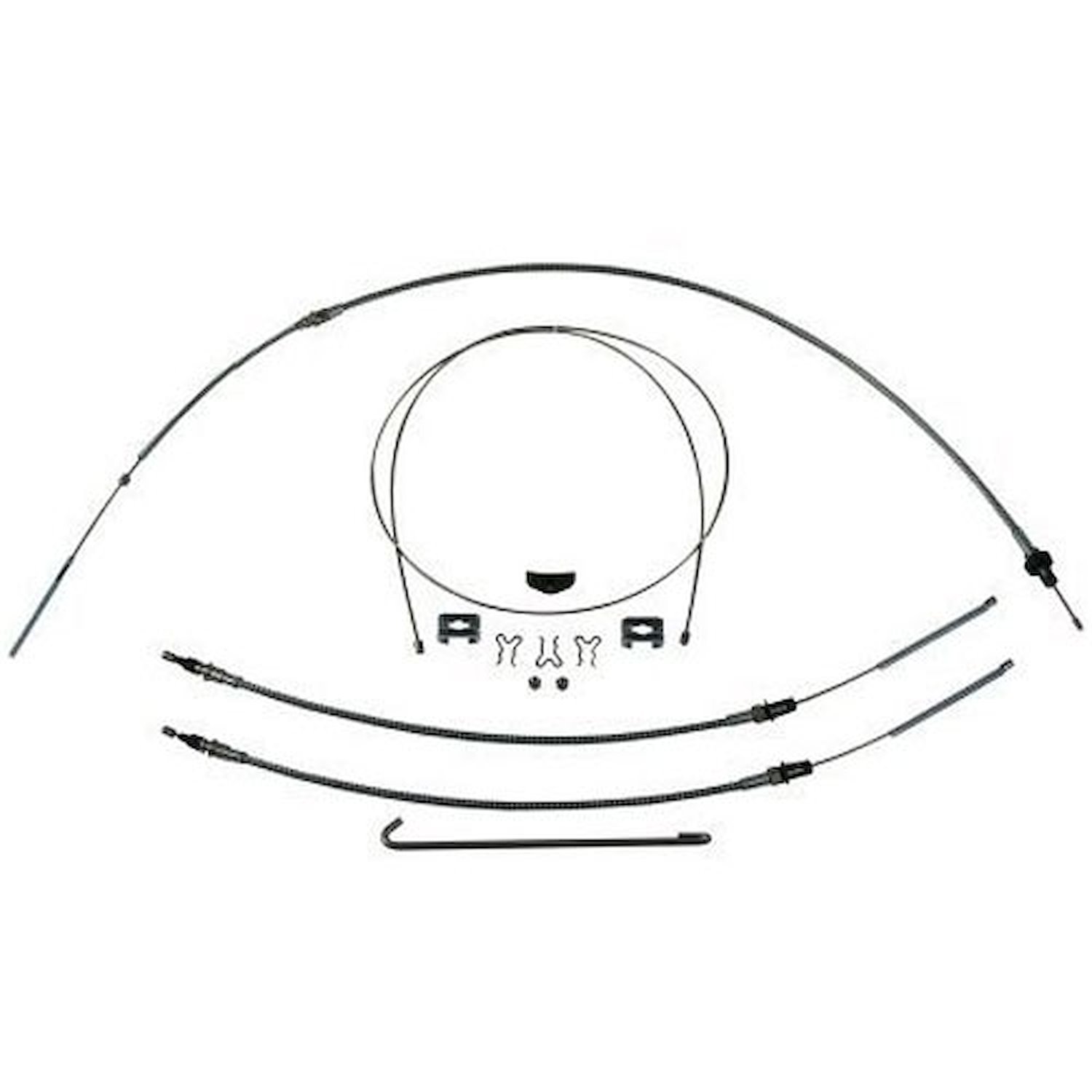 Front Brake Line Kit 1989 Chevy/GMC 1/2-Ton Truck 4WD with ABS