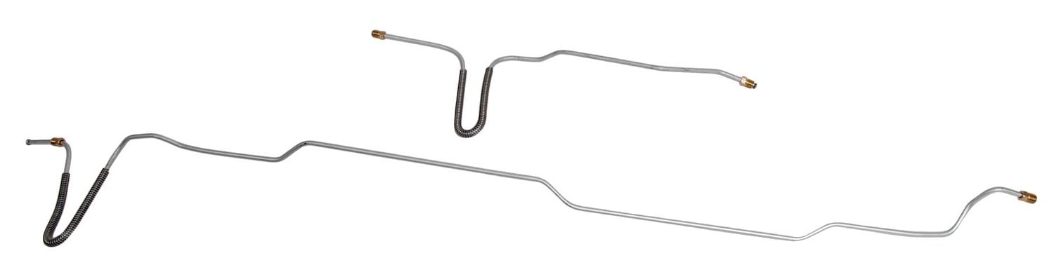 66 All Cars - Rear Axle Brake Lines - Stainless