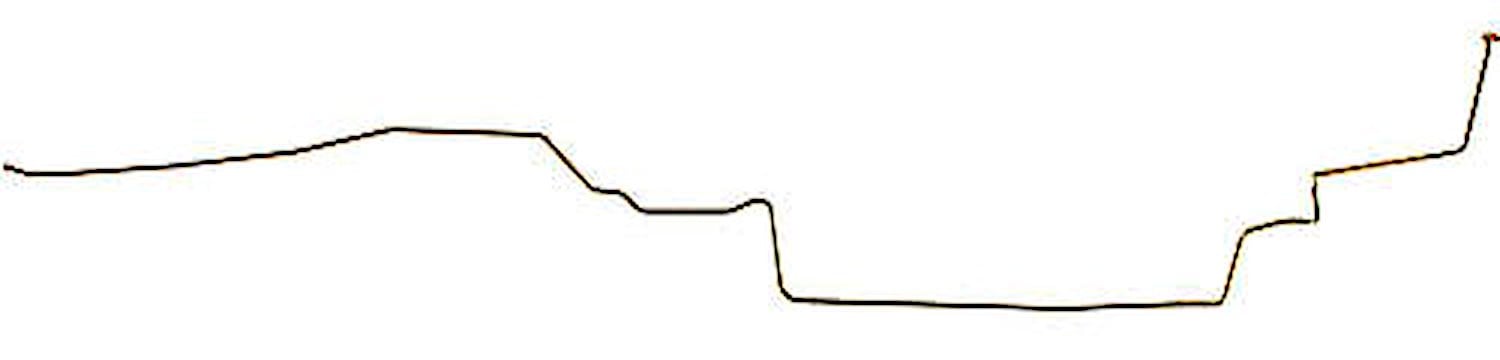 Front to Rear Fuel Line 1969 Barracuda / 1969-1972 Duster/Valiant