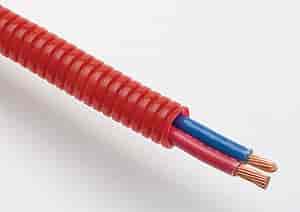 Convoluted Wire Harness Tubing Diameter: 1/4"