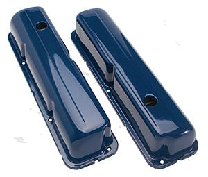 Powdercoated Steel Valve Covers 1958-76 Ford 352, 390, 406, 427, 428