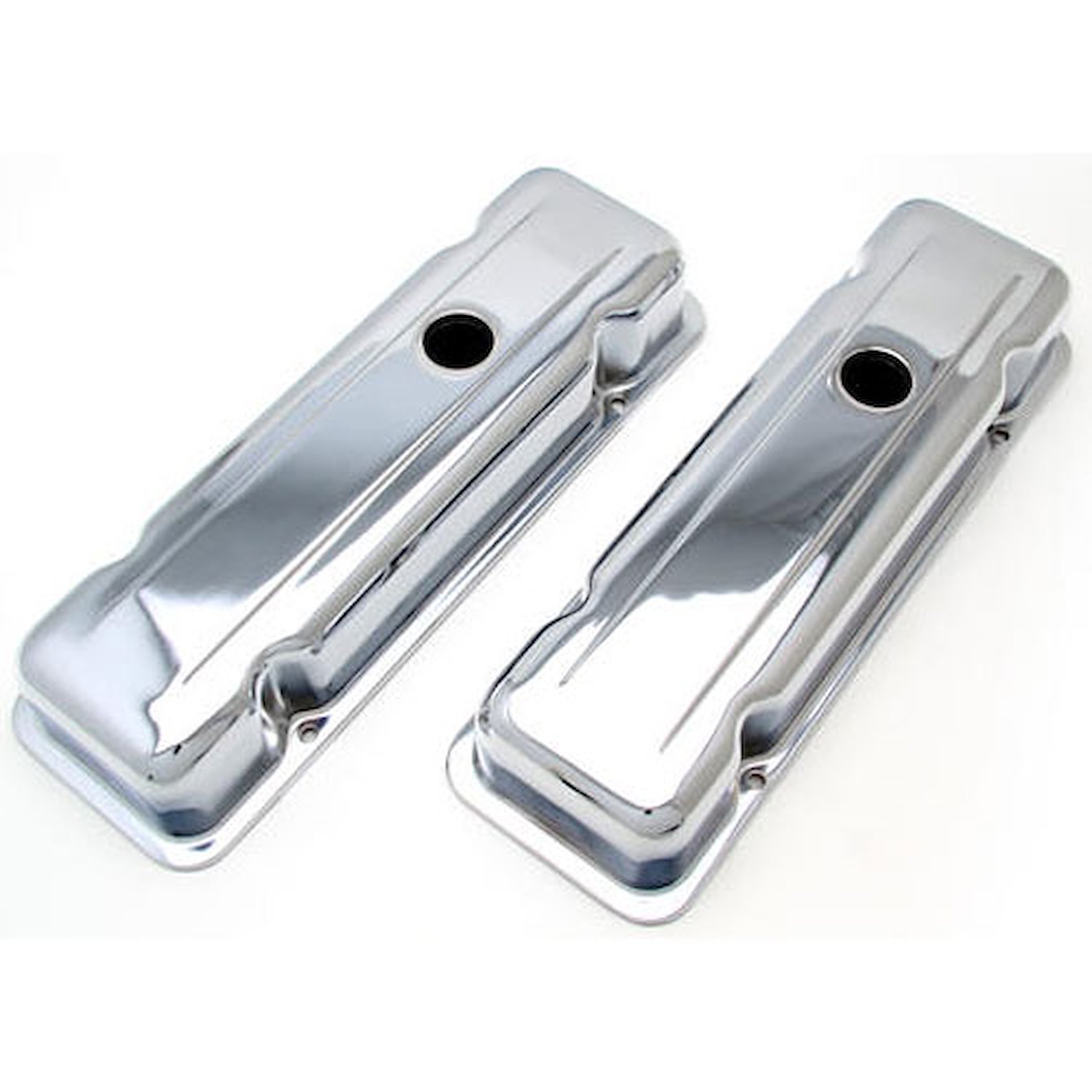 Chrome Plated Steel Valve Covers 1980-1984 Chevy 6-Cylinder 229 3.8L 90° V6