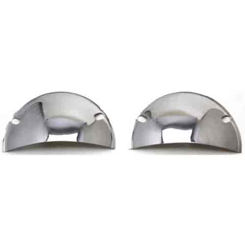 Headlight Half Shields 5-3/4" Round