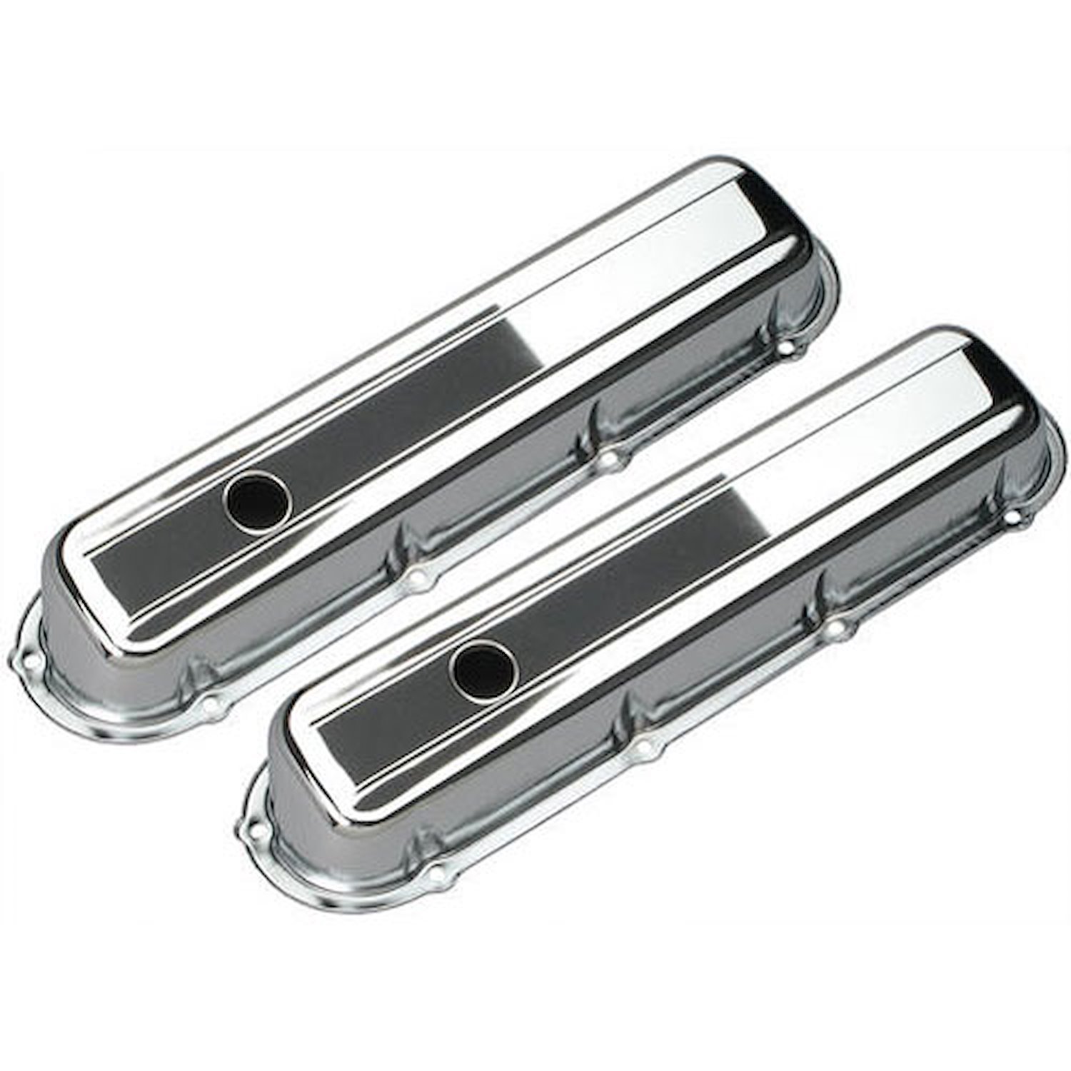 Chrome Plated Steel Valve Covers 1977-1979 Cadillac 425 V8