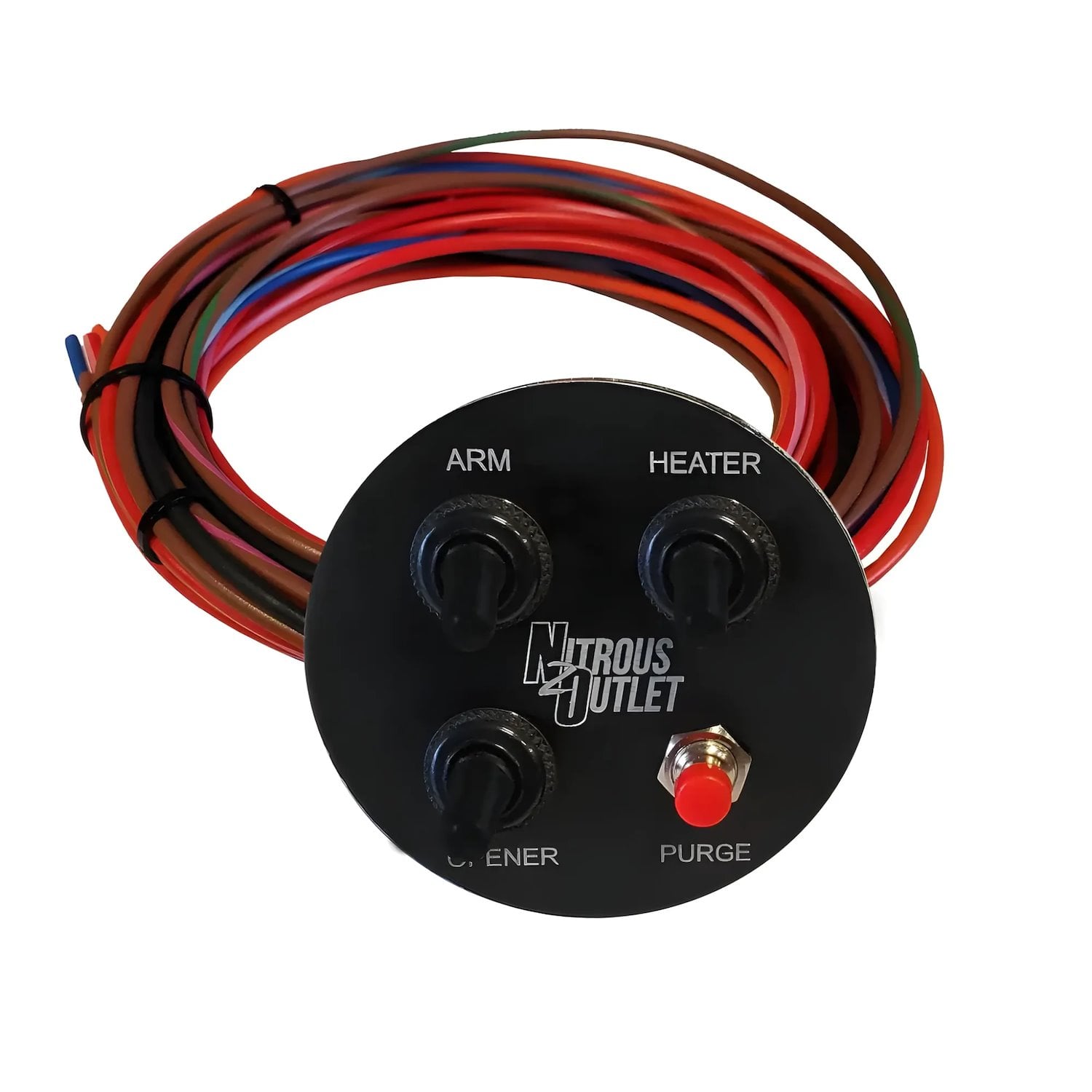 00-11004 Universal 2/16 in. Gauge Pod Switch Panel,