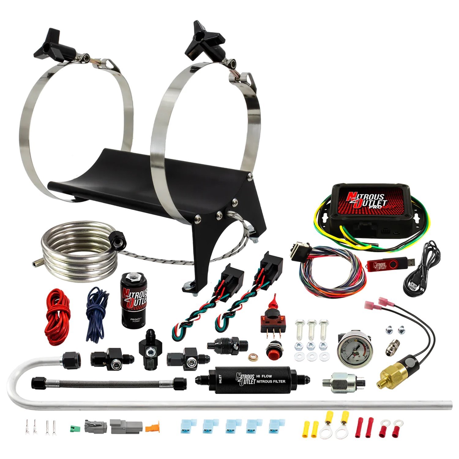 00-69003-H6 Ultimate Nitrous Accessory Package, ProMax, High Fuel Pressure/6AN