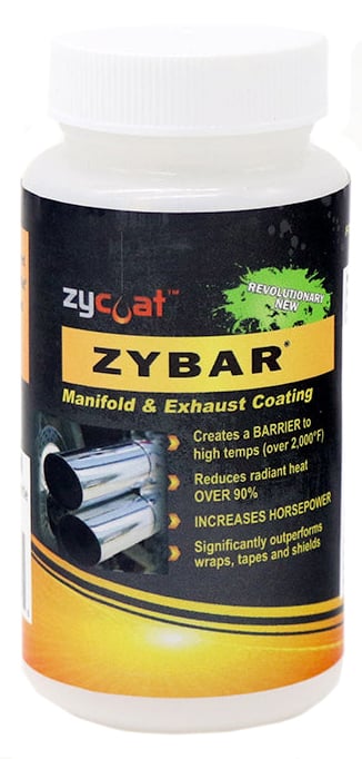 ZyBar Hi-Temp Coating, 4 oz. Bottle [Cast Medium Gray]