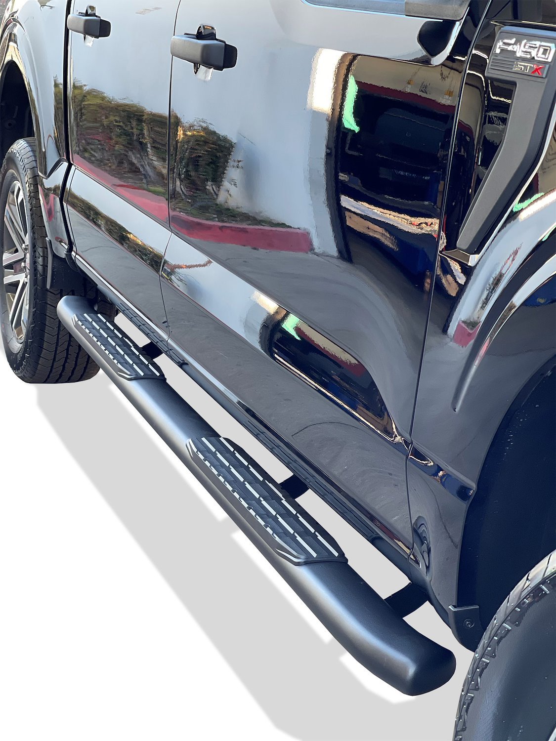 4X Series 4" Oval Side Bars 2015-2017 Ford F-150/250/350/450 SuperCrew