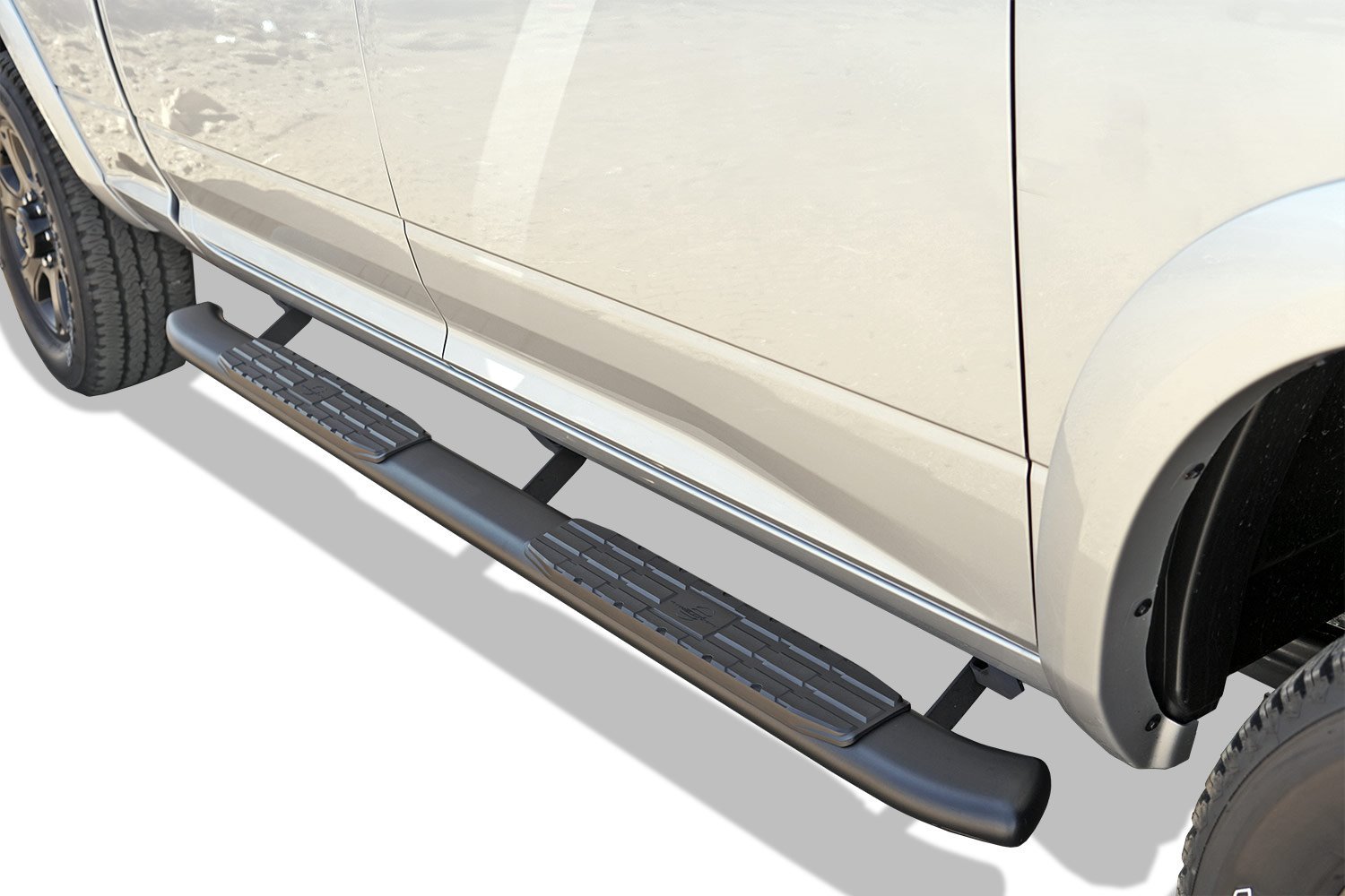 4X Series 4" Oval Side Bars 2007-2017 Toyota Tundra Double Cab
