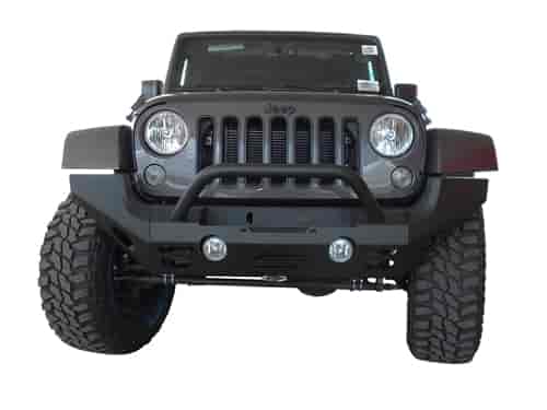 Modular Replacement Front Bumper features a modular design winch ready and the ability to retain fac