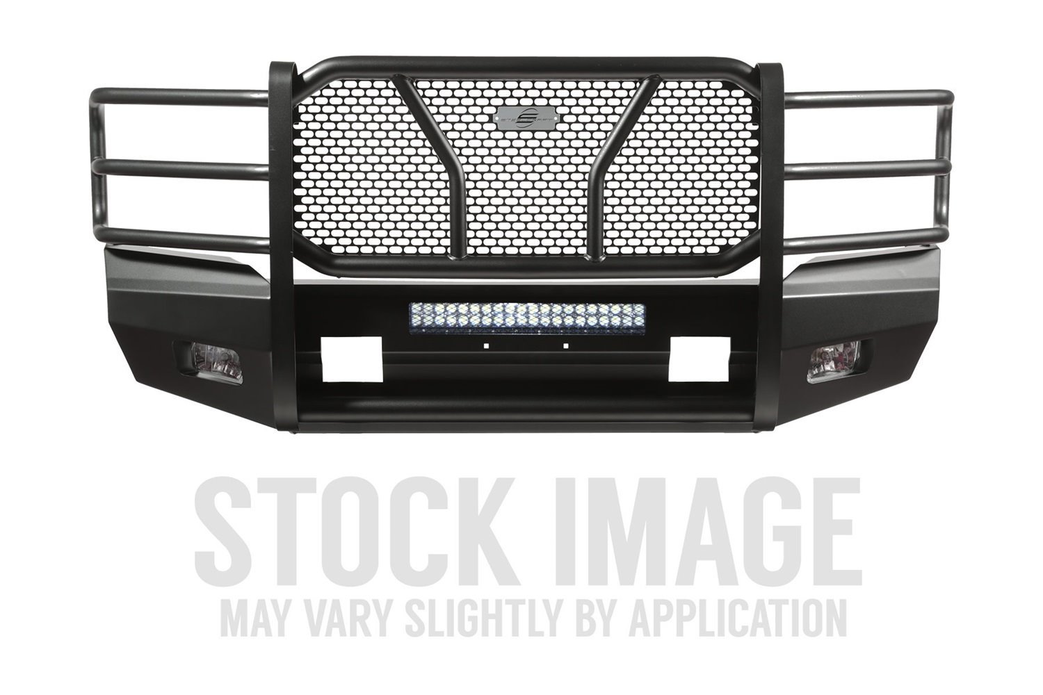 HD Front Bumper Black for 2015-2016 GMC Sierra