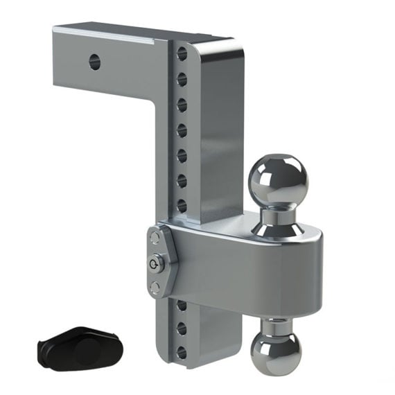Turnover Ball 10" Drop Hitch with 2" Shank