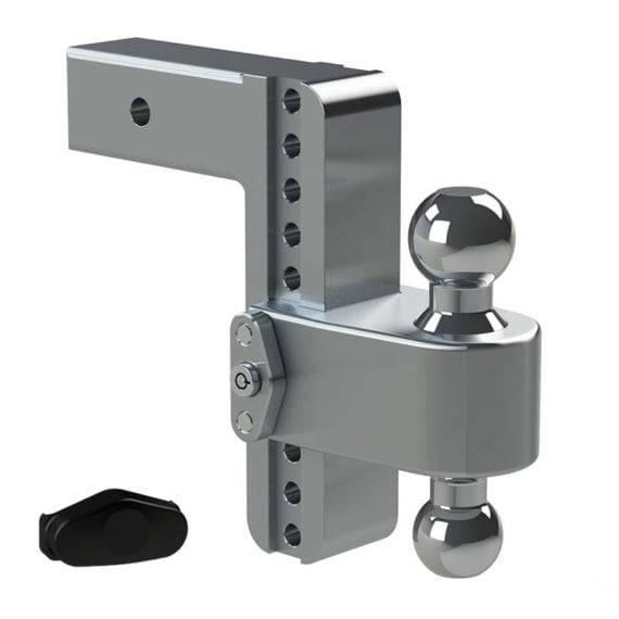 Turnover Ball 8" Drop Hitch with 2.5" Shank