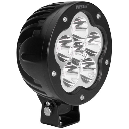 High Power LED Light 6.1" Round Case