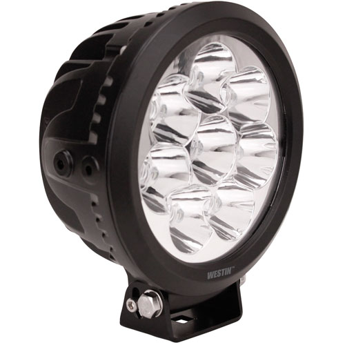 High Power LED Light 6.5" Round Case