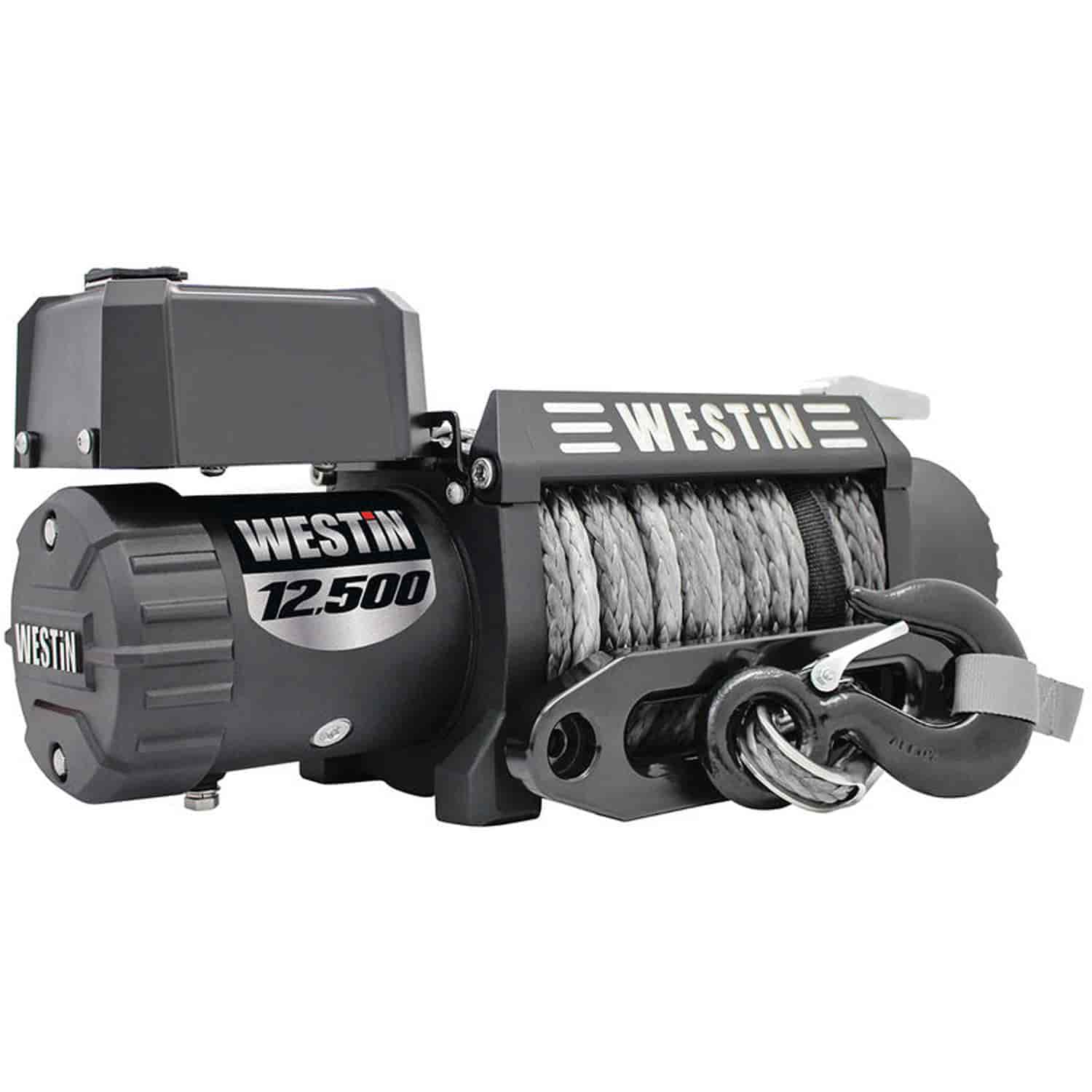 Off-Road Series 12V 12500LBS Synthetic Rope Winch